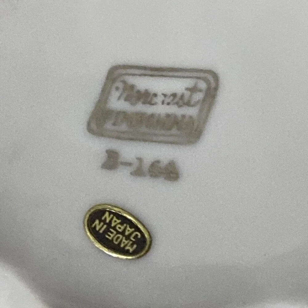 Norcrest 25th Silver Wedding Anniversary Dish With Lid Porcelain SMALL B-164